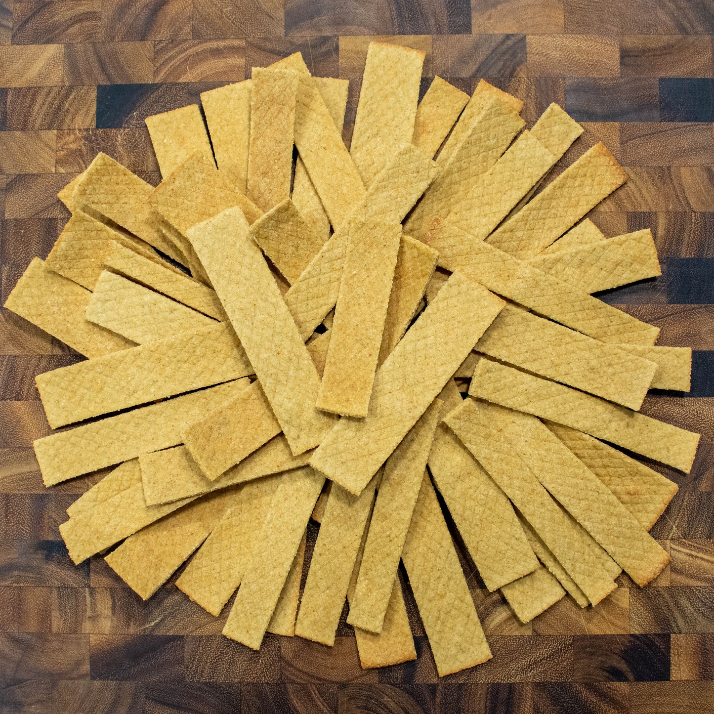 Wheat-free dog treats combining BC apples and aged cheddar for a tasty reward.